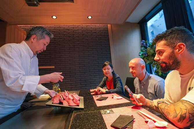 Ginza VIP A5 Rank Wagyu Tour: All-You-Can-Eat Wagyu &Sake Tasting