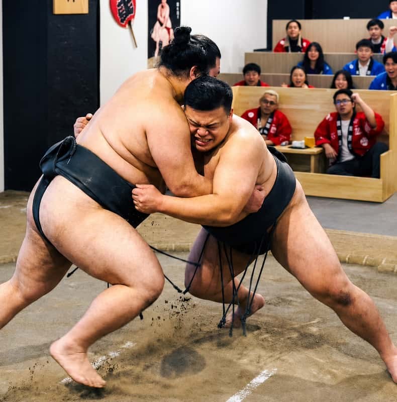 Tokyo Ginza Sumo Show: Live Performance & Photo Experience