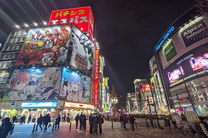 Tokyo Shinjuku Night Tour with Pachinko Gaming Experience
